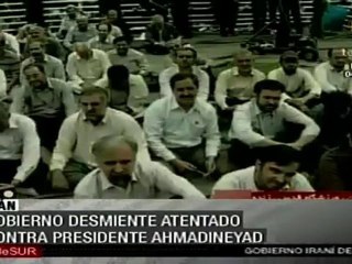 Gobierno iraní desmiente atentado contra Ahmadineyad