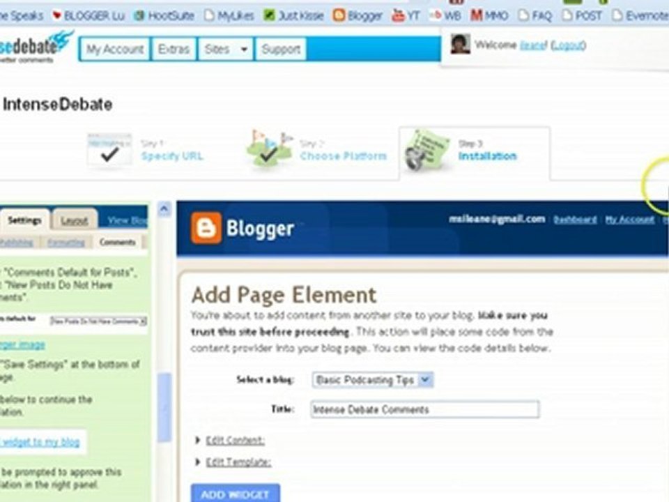 Add CommentLuv to Blogger on Basic Blog Tips