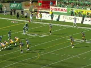 Kevin Glenn touchdown pass to Dave Stala soccer celebration