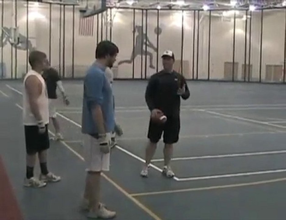 Football Defensive Backs Squeeze Drill