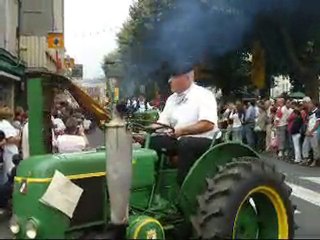 Autrefois le Couserans 2010,les trateurs la parade en vidéo