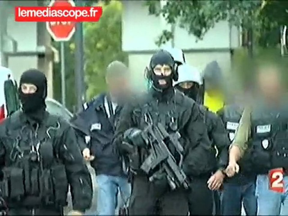 Grenoble - La Villeneuve : Opération de police.