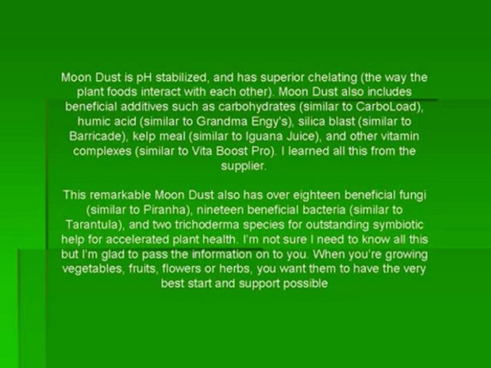 Moon Dust