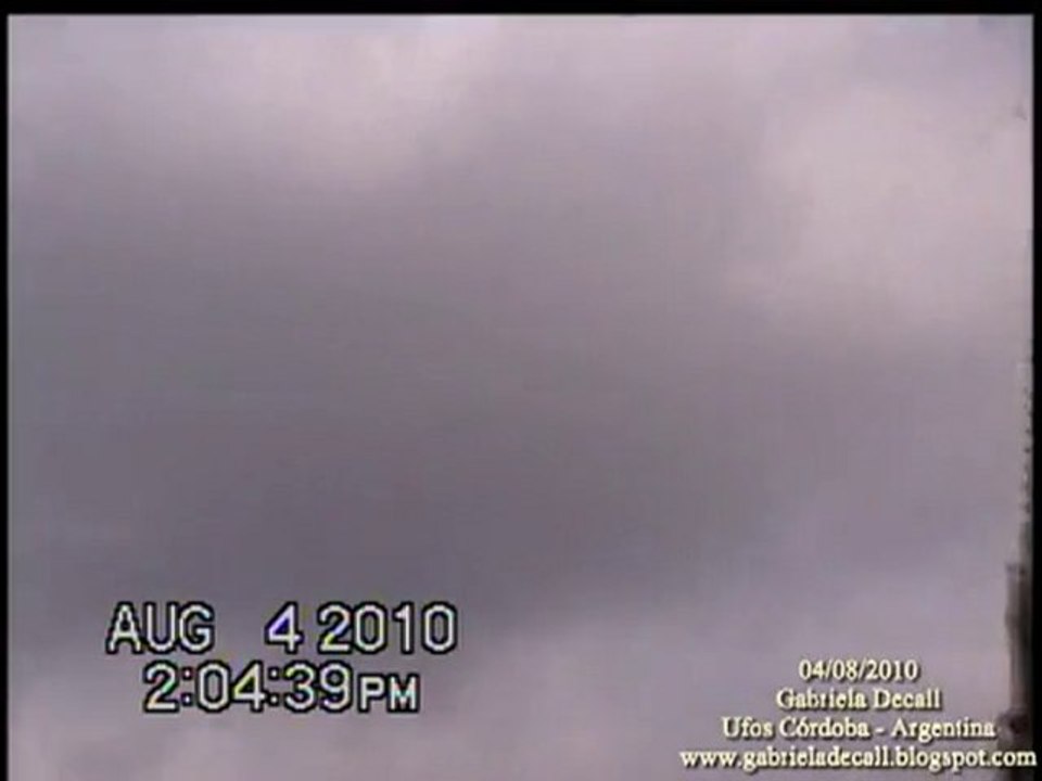 OVNI ARGENTINE 4 AOUT 20010