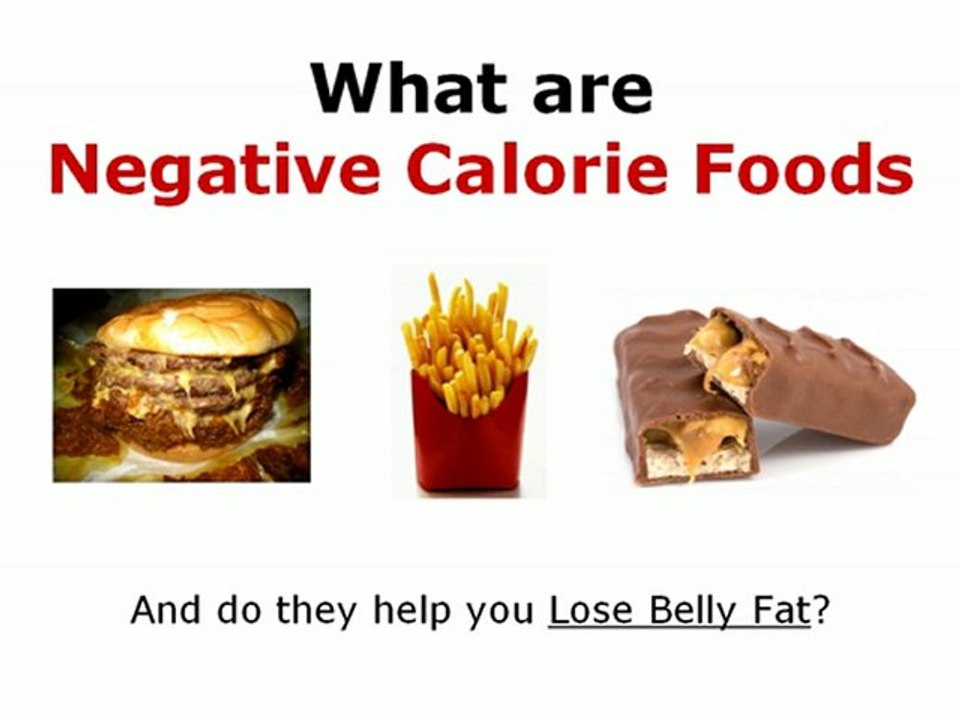 What Are Negative Calorie Foods