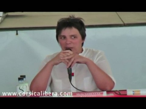 Discours de Maite GOIENTXE (Batasuna) Ghjurnate 2010