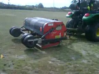 Turf Aerator, Vert-drain