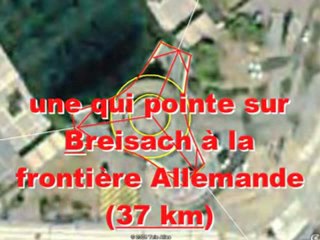 la tour de l'Europe des Franc maçon à Mulhouse