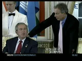 Bush G8 saint petersbourg