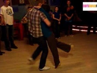FreeSwingDanceLessons.com : Daniel and Gaby Teach Blues at W