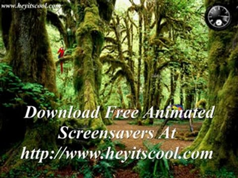 Download Free Animated Deep in the Forest Screensavers