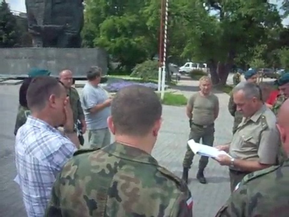 Wojsko na placu Wolności