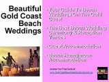 Beach Wedding Gold Coast