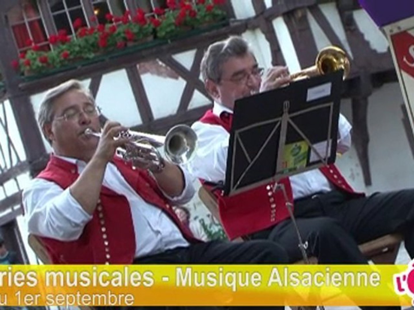 Musique traditionnelle alsacienne : "flâneries musicales" à Strasbourg -  été 2010 - Vidéo Dailymotion