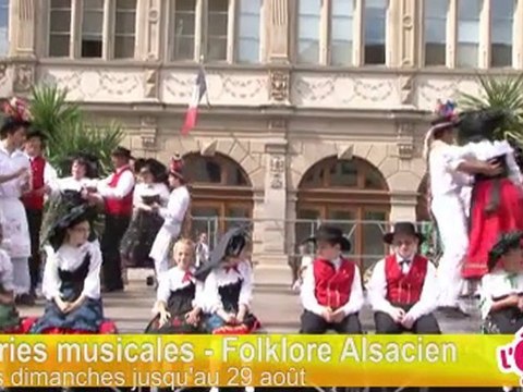 Folklore alsacien : flâneries musicales à Strasbourg - été 2010