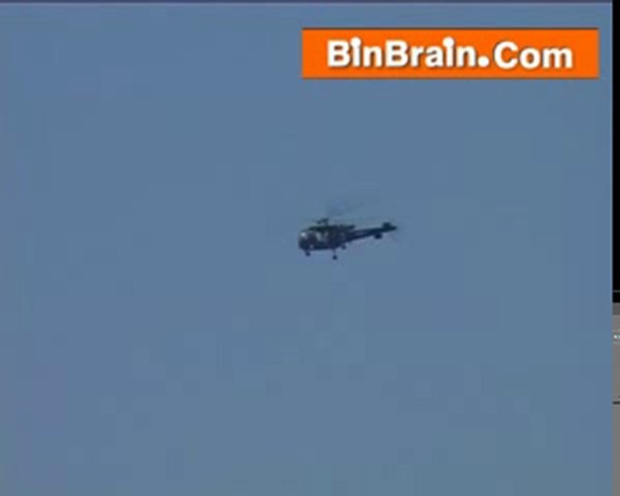 Helicopter in Kochi