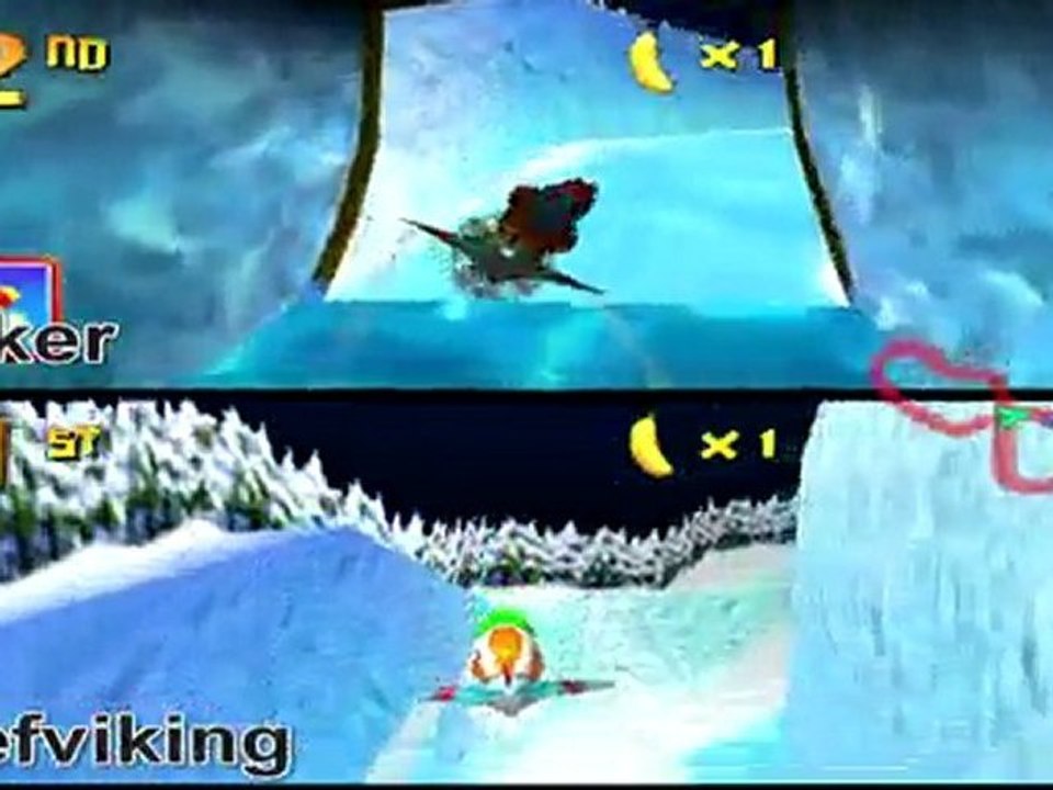 Jeu en reseau - Finale DKR (N64)