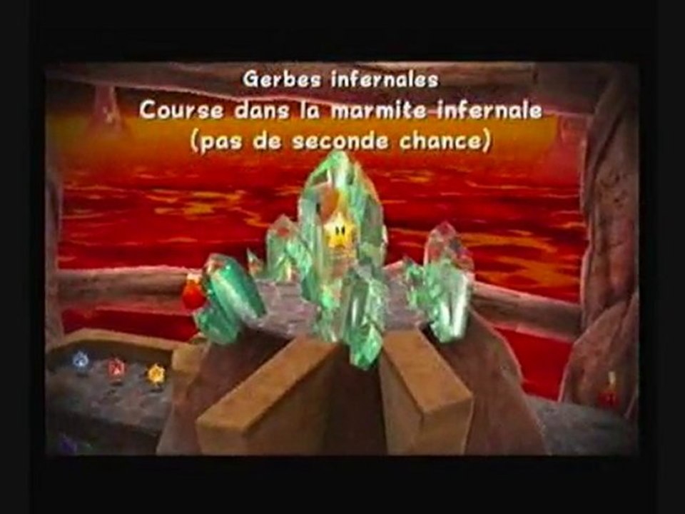 Super mario galaxy (45) : La comète blanche des gerbes