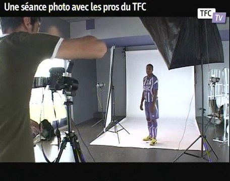 Une séance photo avec les pros du TFC