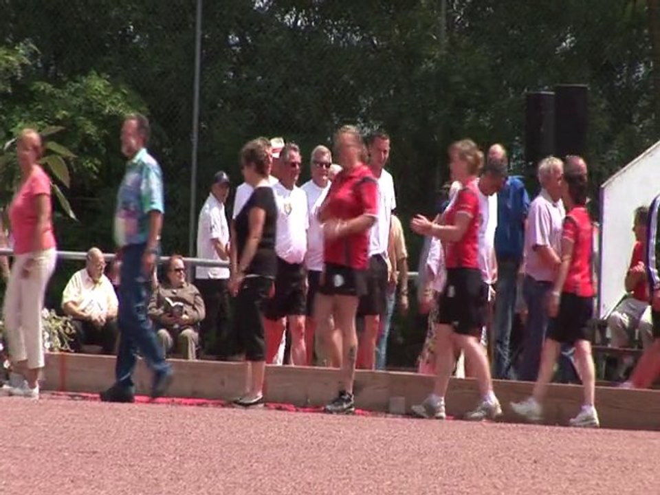 Le championnat de France : sport boules à Chazelles-sur-Lyon