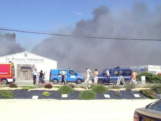Incendie à Cavaillon - 5 août 2010