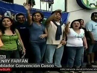 Se radicaliza huelga en Cuzco, gobierno insiste en minimizar