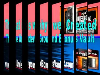 Underground Bonus Vault for Real Estate Investing Product L