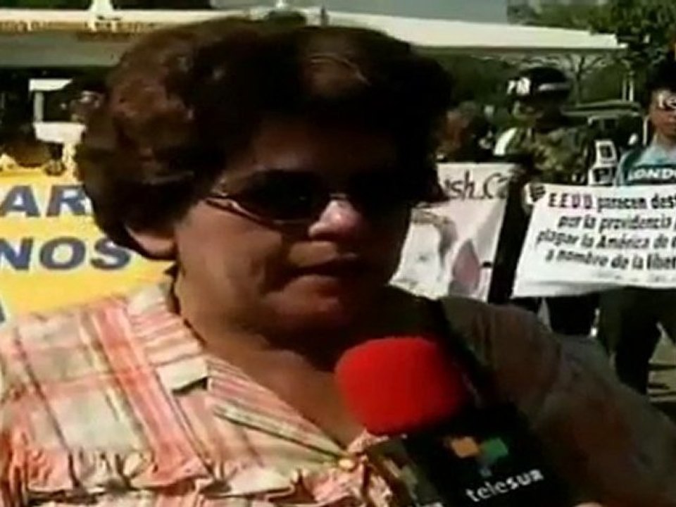 Activistas estadounidenses rechazaron instalación de bases