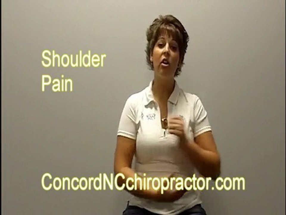 Shoulder Pain Chiropractic secrets from Dr Missy Concord NC
