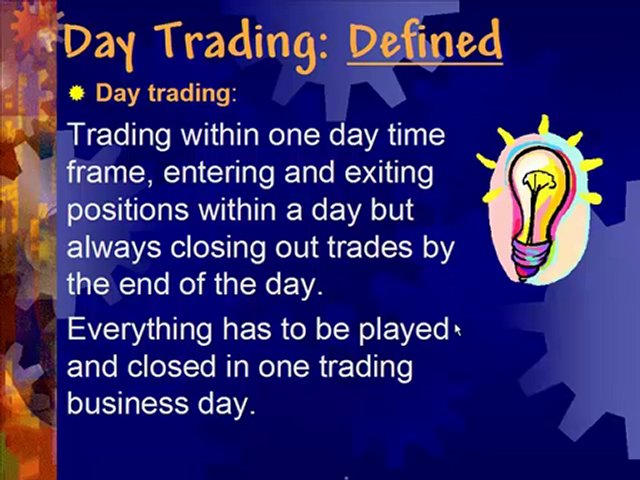WHAT IS DAYTRADING ? want to learn more about trading!