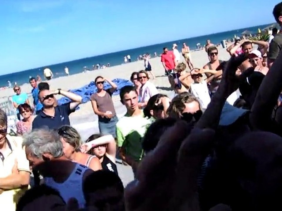 les flammes usap Beach Rugby 2010