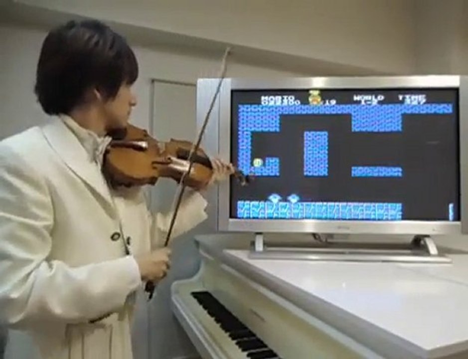 [Teppeikun_Violin] Super Mario Bros au violon