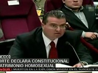 Ratifica justicia mexicana matrimonio homosexual en la capit