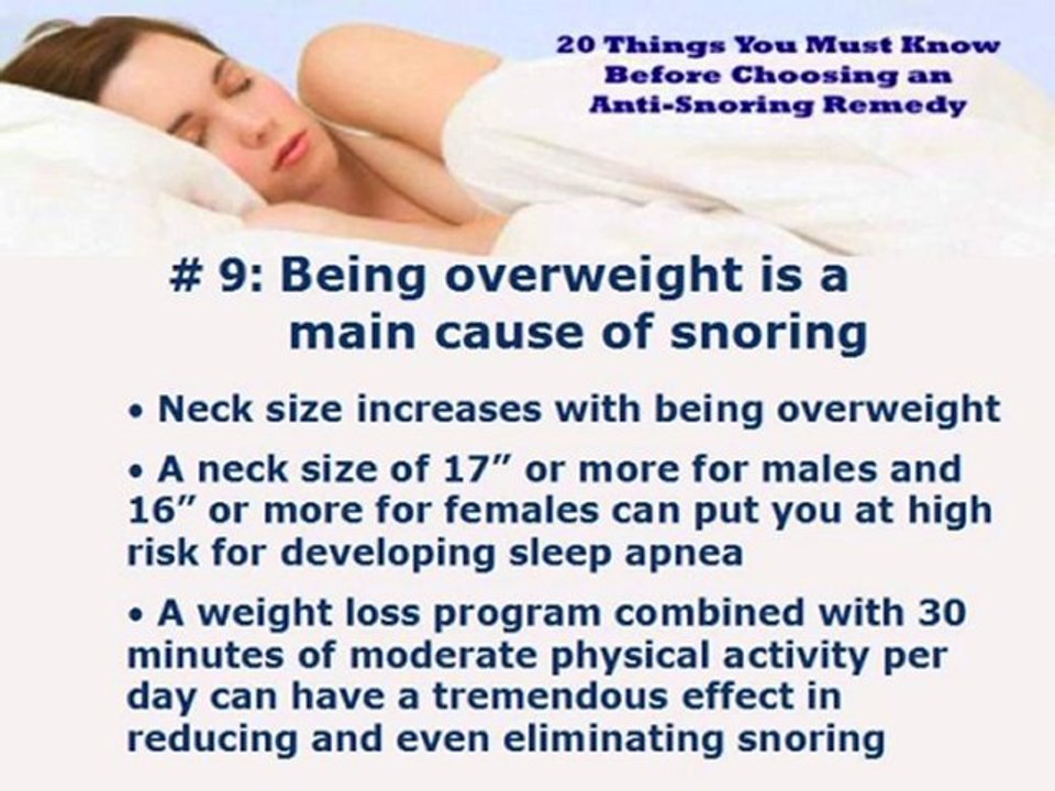 Home Snoring Remedies Compared to a Stop Snore Mouthpiece