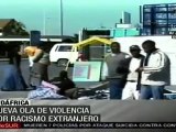 Alertan sobre creciente violencia contra extranjeros en Sud