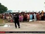 Lluvias monzónicas no dan tregua a pueblo paquistaní