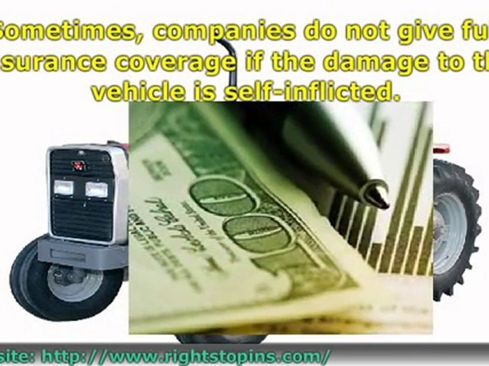 Tractor Insurance Coverage