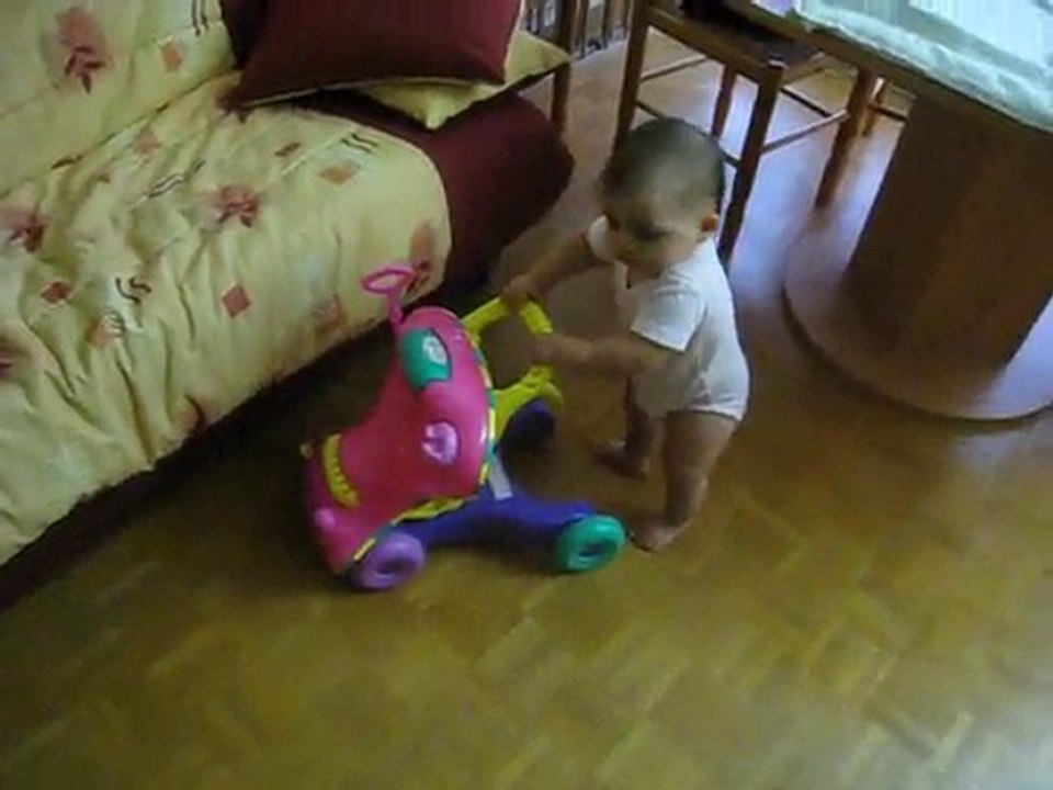 Sarah la pro des manoeuvres !