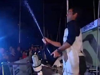 Armel Le Cléac’h remporte la 2ème étape de la Solitaire du F