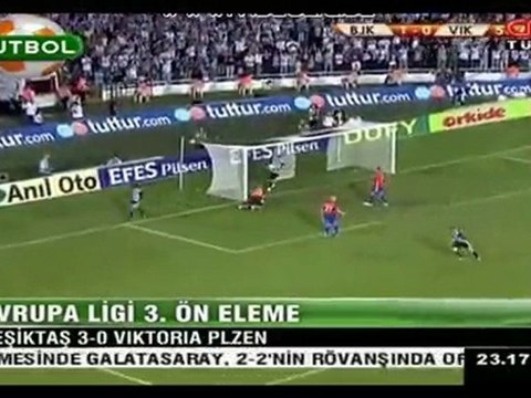 Besiktas - Viktoria Plzen 3-0 besiktasim.net