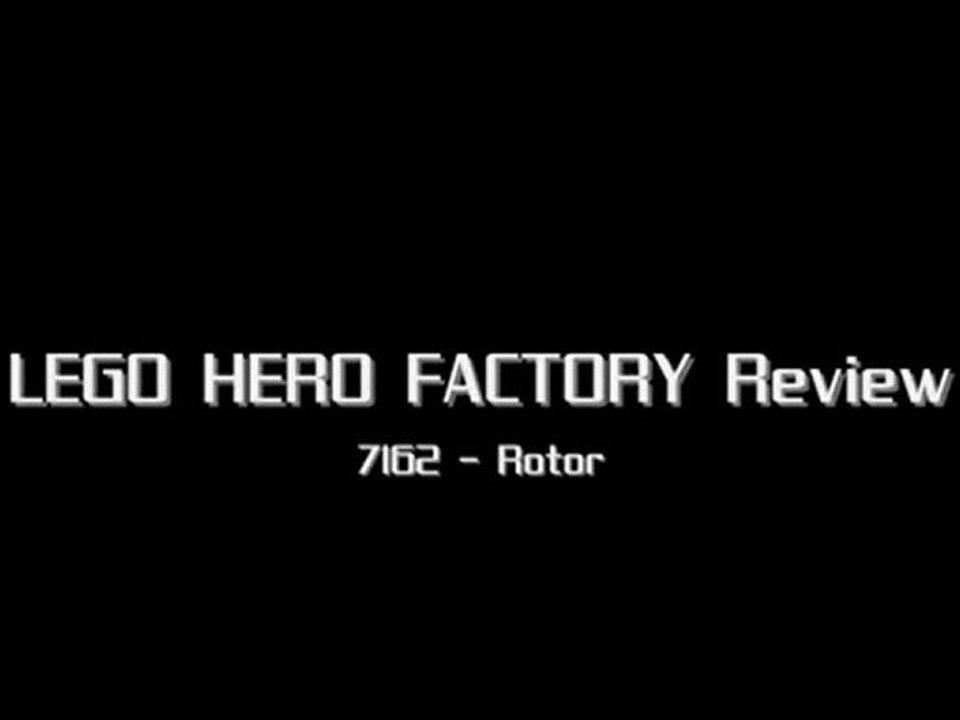 LEGO HERO FACTORY Review - 7162 Rotor