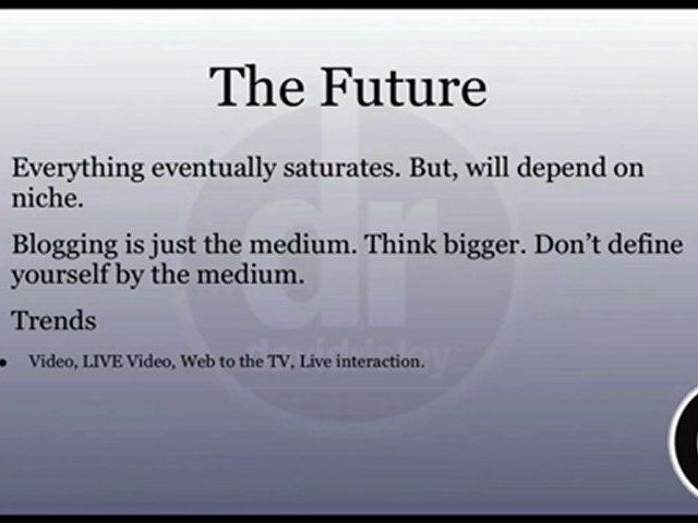 The Future of the Blogging Business