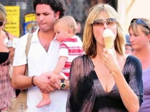 SNTV - Exklusiv: Heidi Klum im Urlaub
