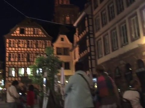 Visite guidée nocturne à Strasbourg