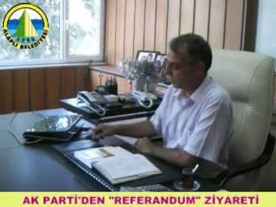 AK PARTİ'DEN REFERANDUM ZİYARETİ
