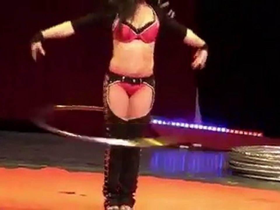 Walygator en décembre spectacle du cirque Biasini