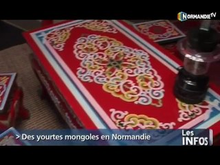 Des yourtes mongoles en Normandie