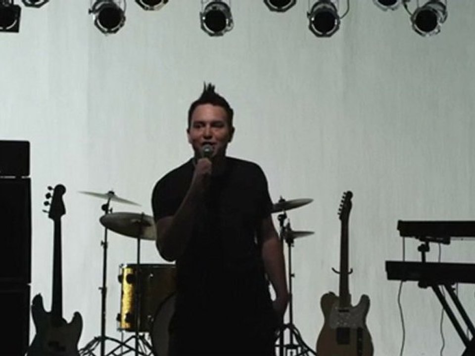 Mark Hoppus causes havoc getting ready for his new show