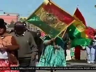 Bolivia: En las calles de El Alto celebran 185 aniversario d