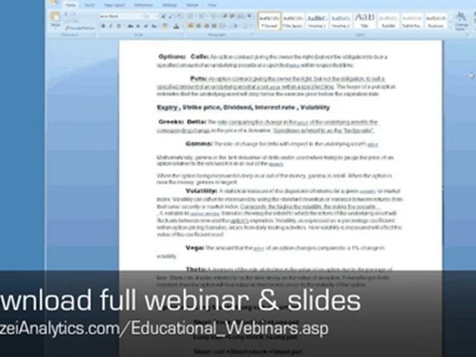 Option Greeks Intro: Delta | Trade Options Like a DPM ...